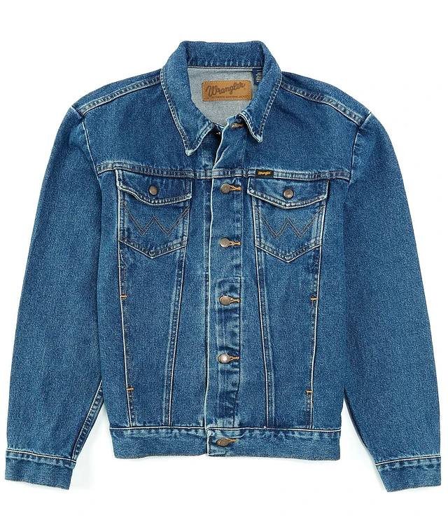 Wrangler×KEBOZ WIDE DENIM JACKET Wrangler® Cowboy Cut® Long Sleeve Unlined Denim Jacket | The