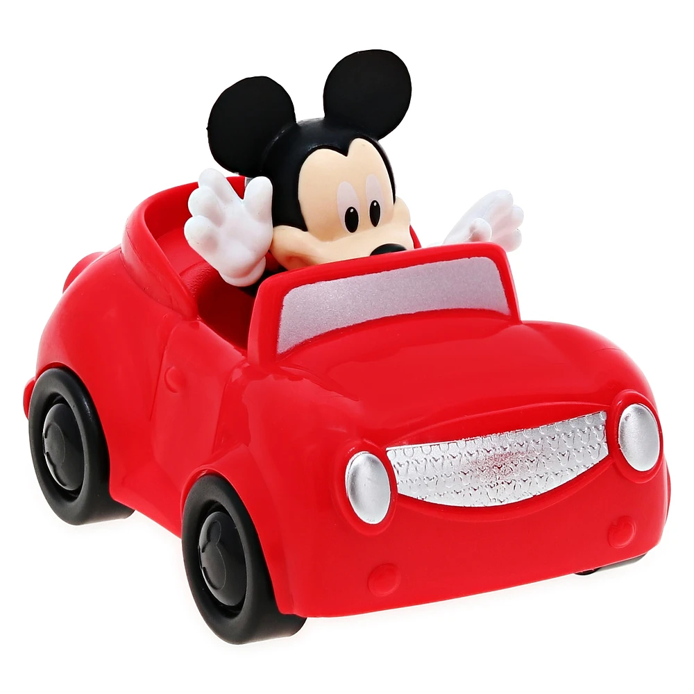 iΦ【希少】5個 ディズニー ミニカー ミッキー ドナルド 日本製 ヴィンテージ トミカ TDR ディズニー ミッキーのロードスター (蒸気船ウィリー