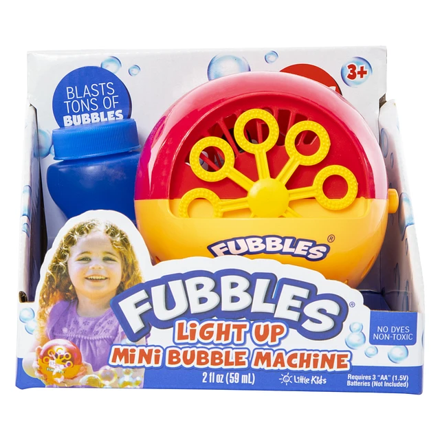 Five Below Fubbles® light up mini bubble machine at Hamilton