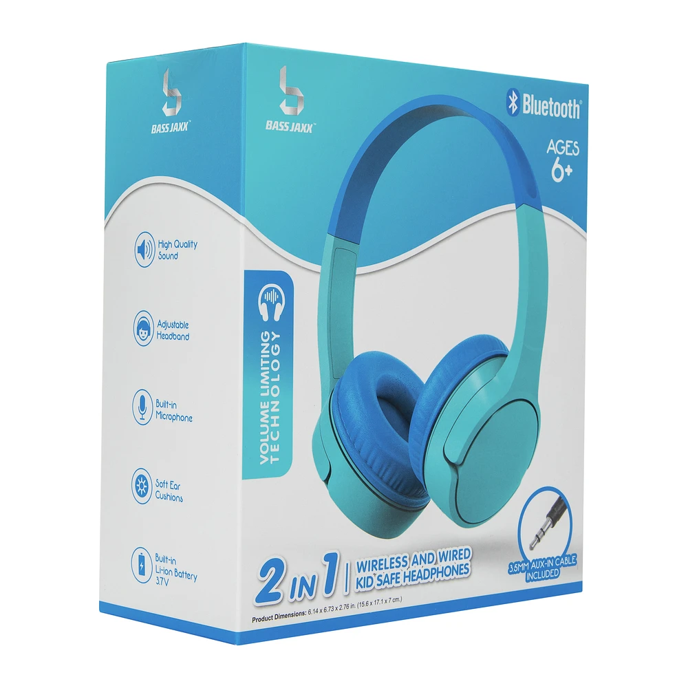 Five Below 2-in-1 wired & wireless kid's volume limiting