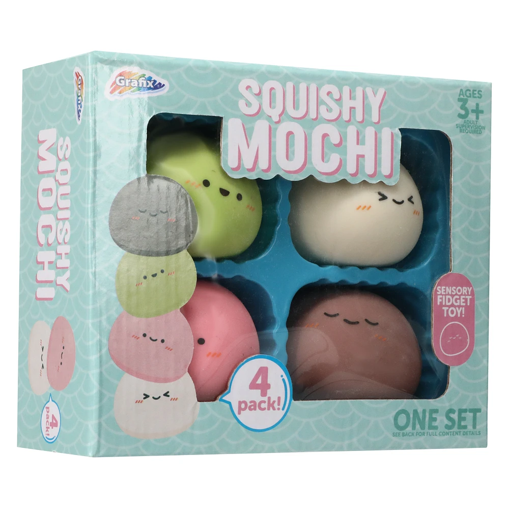 ‪mochi ご購入ページ Five Below Grafix® squishy mochi sensory toy 4-pack at