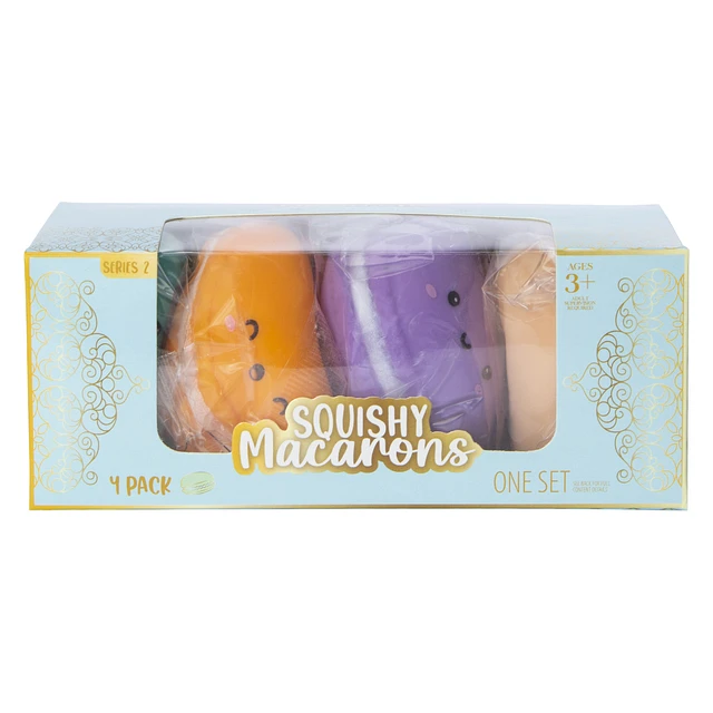 Five Below Squishy macarons sensory toy series 2 4-pack at