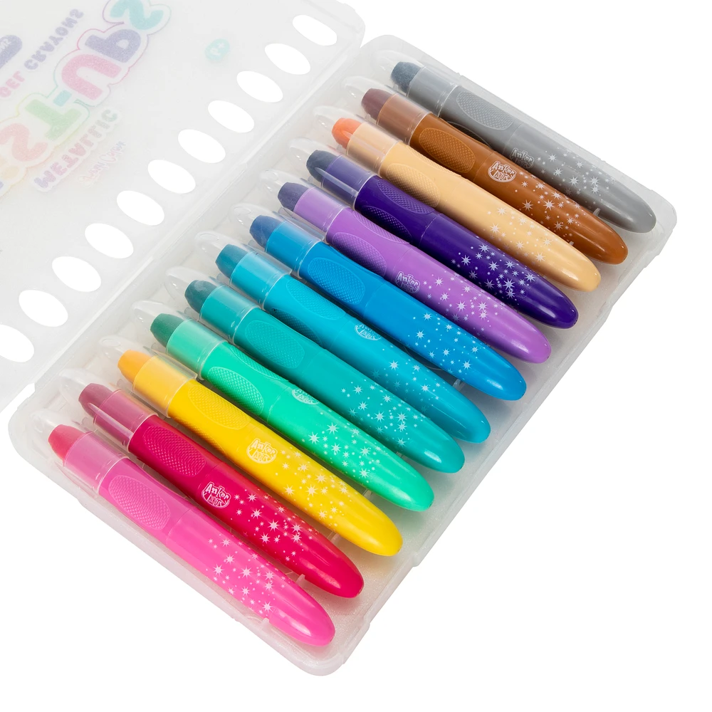 Five Below Anker art metallic twist-ups watercolor gel