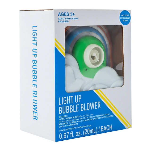 ラルフ・ローラー　ボブルヘッド Five Below Light Up Rainbow Bubble Blower With Strap at