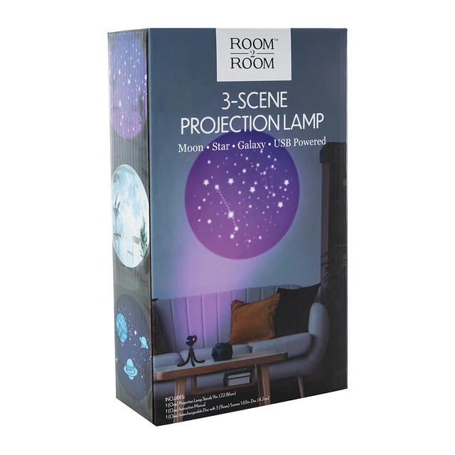 Five Below Iridescent sunset projection lamp 10in x 5in at