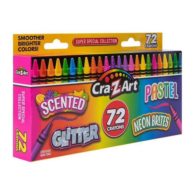 ☆CRAL☆ Cra-Z-Art Washable Crayons Super Jumbo 16 Count Cra-Z-Art