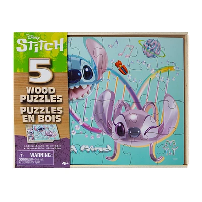 Five Below Disney Junior Mickey 5 wood puzzles & box set at