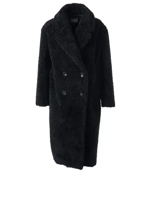 Zara DOUBLE-BREASTED BOUCLÉ COAT | Yorkdale Mall