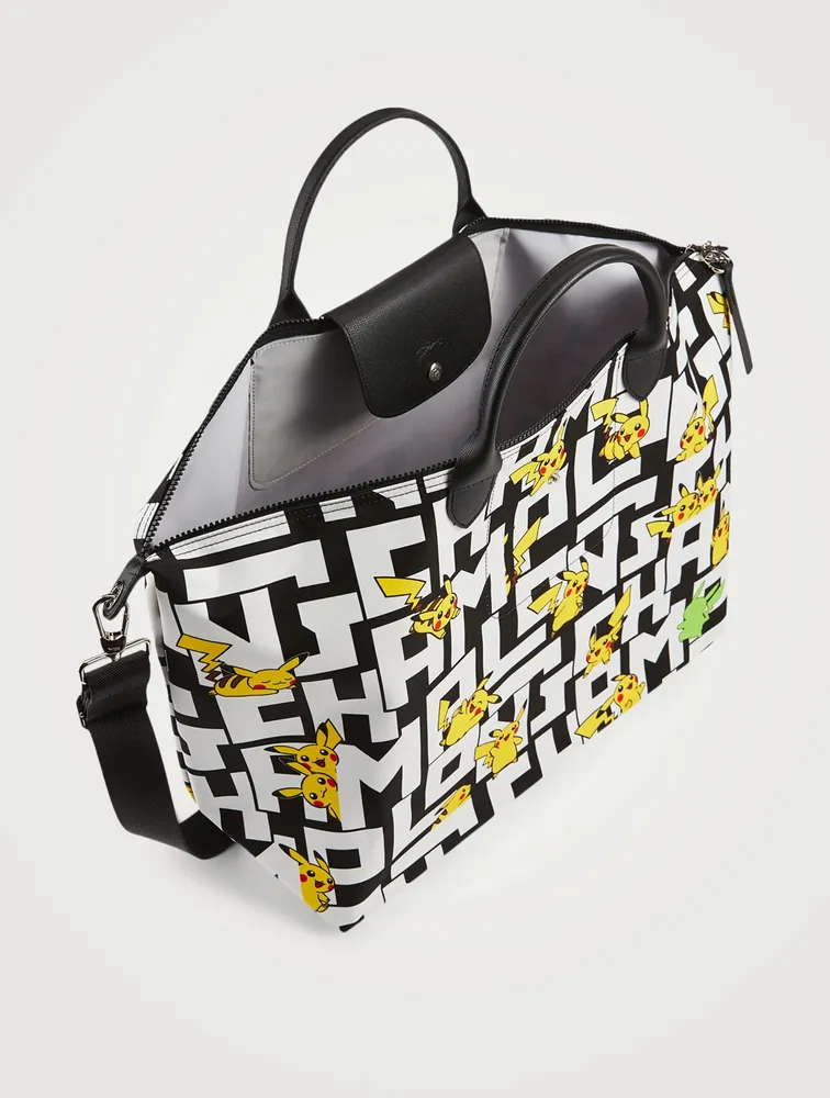 LONGCHAMP Large Longchamp x Pokémon Travel Bag | Square One
