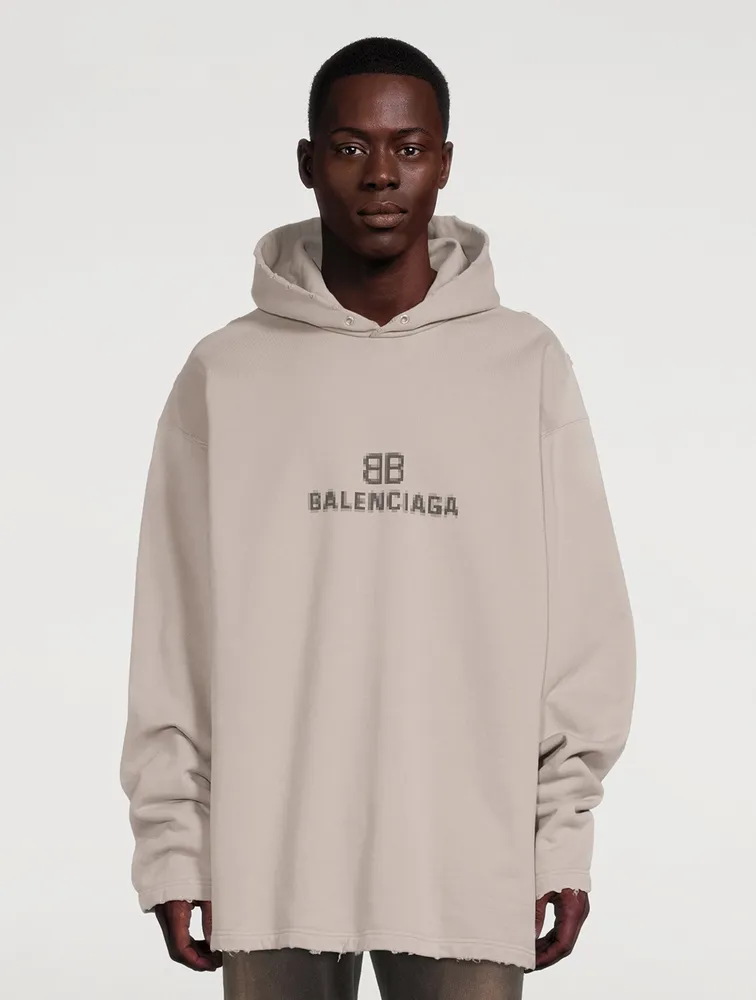BALENCIAGA BB BB Pixel Hoodie | Square One