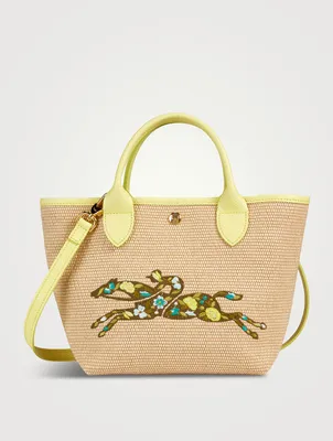 トートバッグ Longchamp \"Le Pliage Collection Xs\" Basket Bag Le Pliage Collection XS Basket bag Black - Canvas | Longchamp US