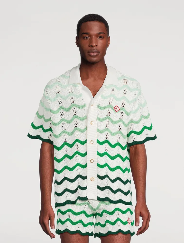 BREATH CROCHET LS GAME SHIRT メッシュシャツ BREATH - 【残り一点】Crochet LS Game Shirt | ACRMTSM ONLINE