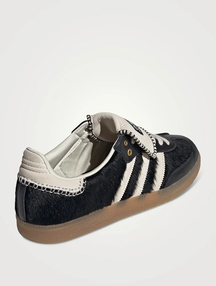 靴 WalesBonner x adidasSamba Pony Tonal Low Adidas x Wales Bonner Pony Tonal Samba Shoes – Extra Butter