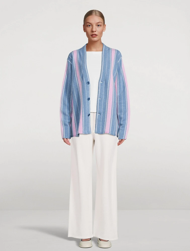 GUEST IN RESIDENCE Baja Everywhere Stripe Jacquard Cashmere
