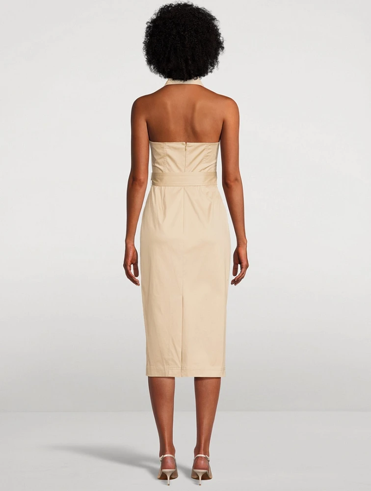 VERONICA BEARD Kitana Sleeveless Midi Dress | Square One
