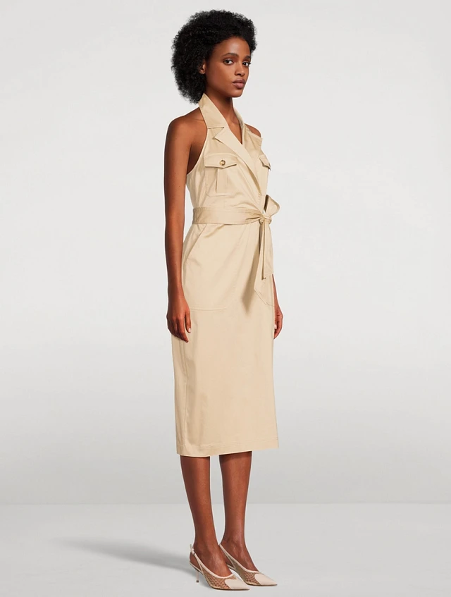 VERONICA BEARD Kitana Sleeveless Midi Dress | Square One