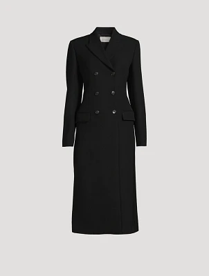 Zara DOUBLE-BREASTED WOOL COAT | Square One
