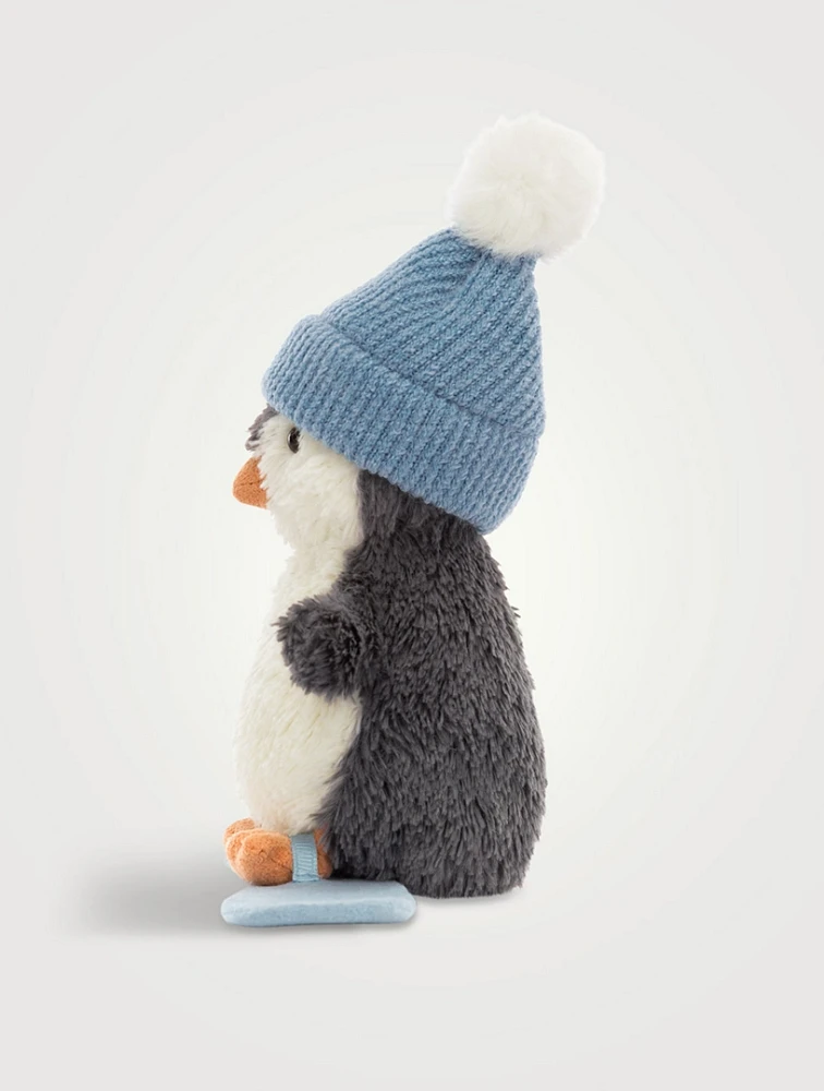 ぬいぐるみ  penguin snowboarding small JELLYCAT Small Peanut Penguin Snowboarding Plush Toy