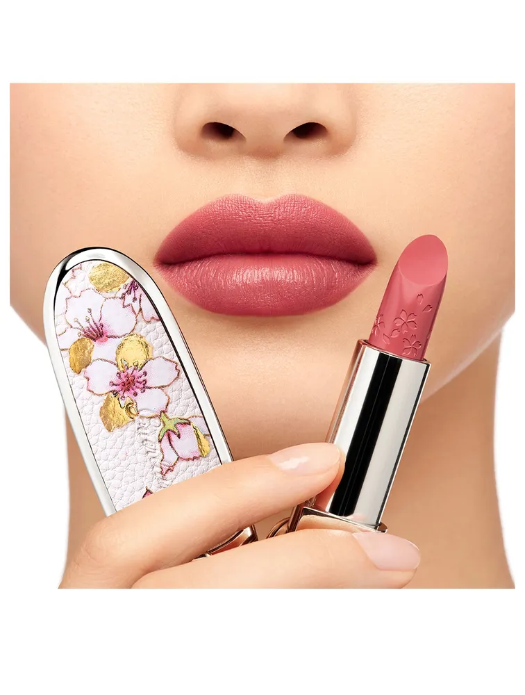GUERLAIN Rouge G Cherry Blossom Refillable Lipstick Case