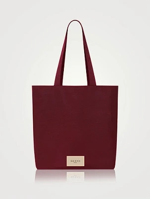トートバッグ GUCCI Totissima leather shopping bag Gucci Totissima large reversible tote bag in brown leather