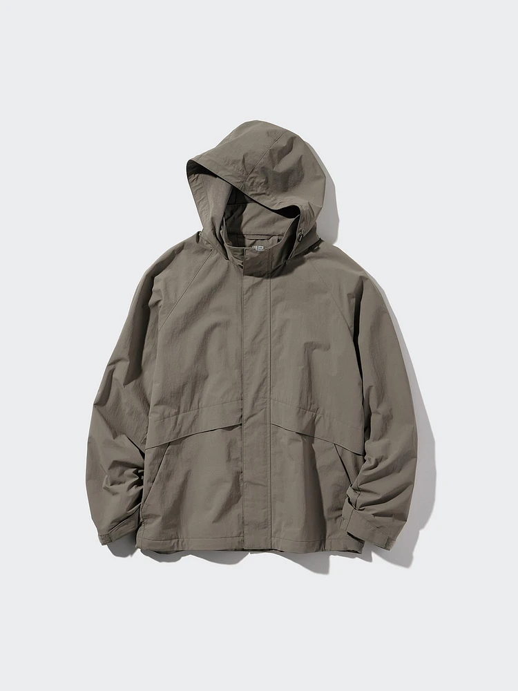 UNIVERSAL PRODUCTS “NO COLLAR BLOUSON” UNIQLO Windproof Stand Collar Blouson | Arden Fair