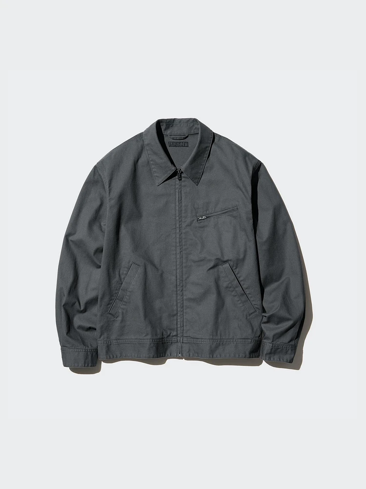 OLD UNIQLOオンブレウールジャケット フルジップ UNIQLO Zip-Up Blouson Jacket | Arden Fair