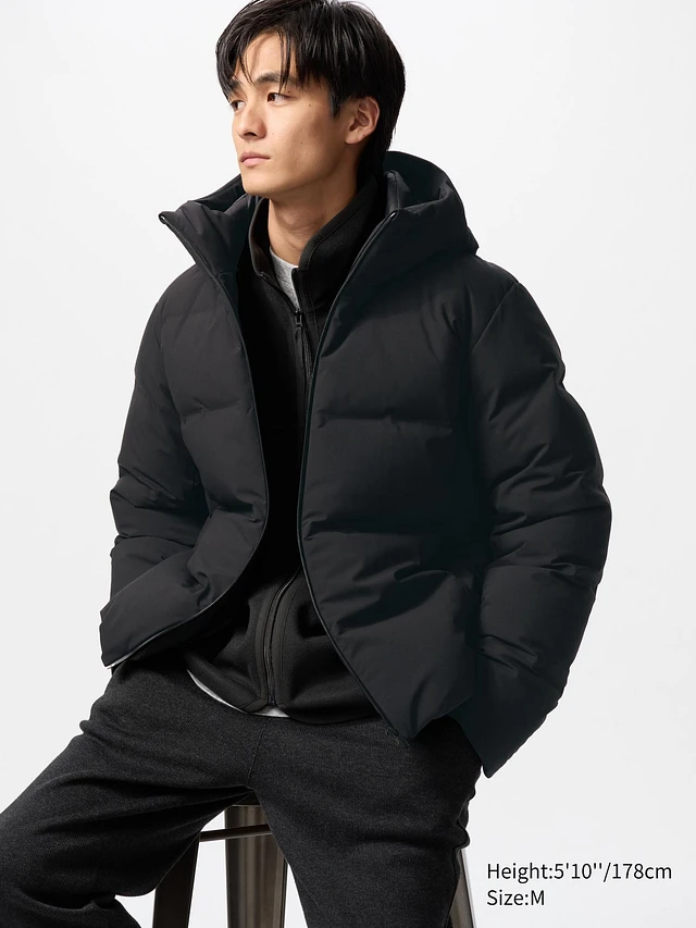 ジャケット・アウター UN3D. BLOCKING P COAT UNIQLO +J Jil Sander 2021 Down Volume Jacket Coat NAVY XL