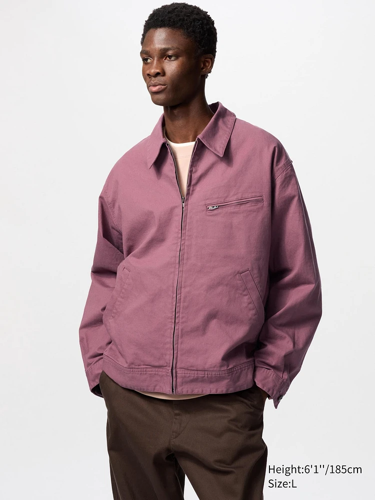 UNIQLO Zip-Up Blouson Jacket | Arden Fair