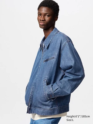 00s archive Denim Jacket Faire【UNIQLO】 UNIQLO Zip-Up Blouson Jacket | Arden Fair