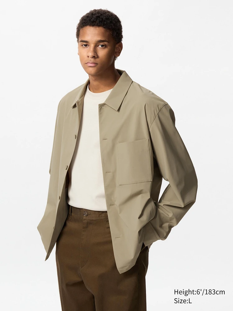UNIQLO Ultra Stretch Shirt Jacket | Arden Fair