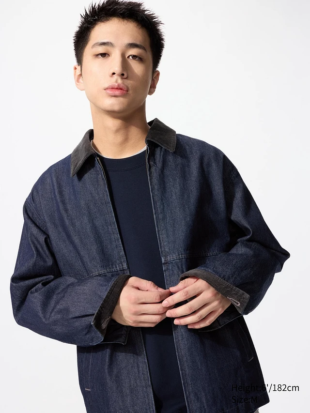 UNIQLO Zip Up Short Blouson | Arden Fair
