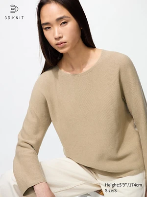 UNIQLO 3D Knit Merino Sweater | Half Sleeve | Arden Fair