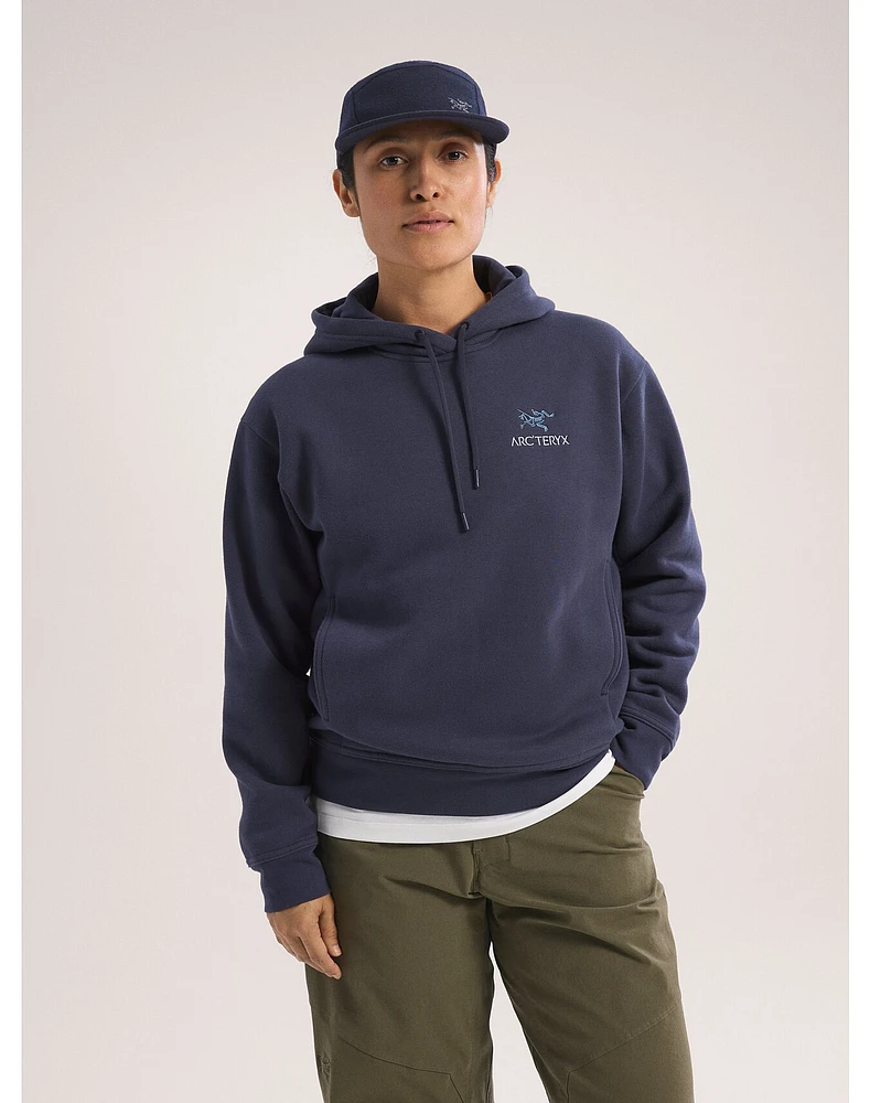 新品 ARC'TERYX Emblem Hoody WMNS Black M Arc'teryx / Emblem Fleece Hoody Women's