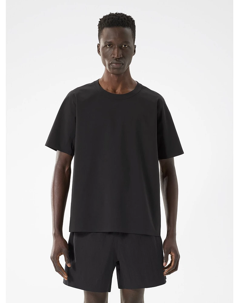 トップス VEILANCE DROMOS TECH TEE SHIRT BLACK L Veilance Black Dromos Tech T-Shirt Arc'teryx Veilance
