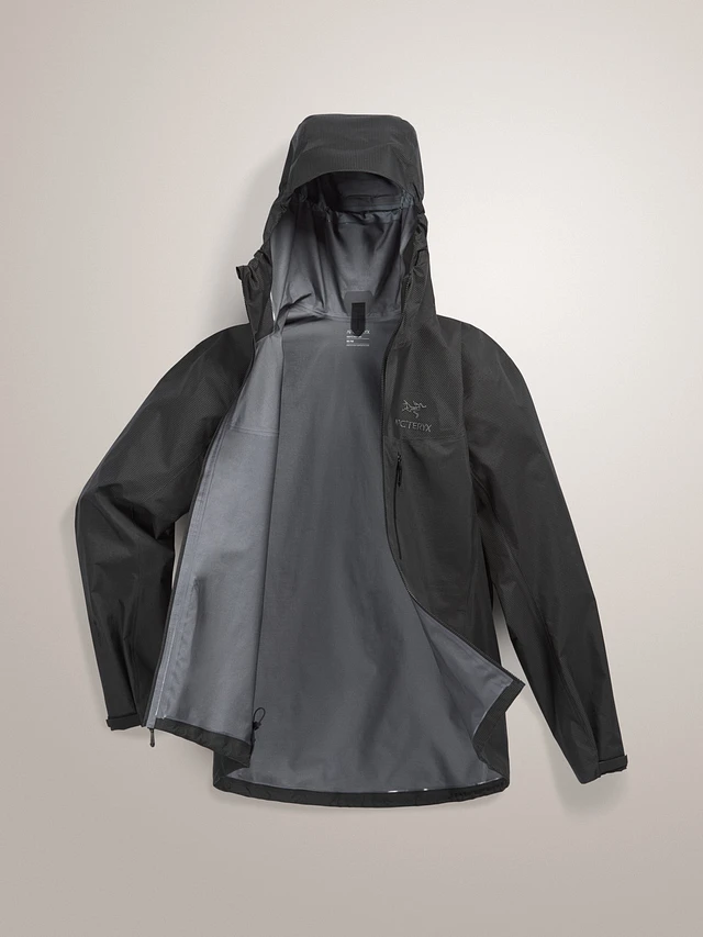 『Alpha Lightweight Jacket』Dk Grey/Black ARC'TERYX (アークテリクス) : Alpha Lightweight Jacket (Dk Grey