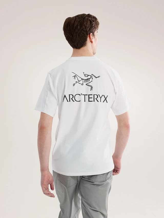 Arc'teryx Kragg SL Cotton Bird Word Shirt SS Men's at Arc'teryx Kragg SL Cotton Bird Word Shirt SS Men's at