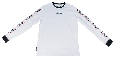 ウェア Deuce One Arm Sleeve Performance Shirt M Deuce One Arm Sleeve Performance Shirt | White – Deuce Brand
