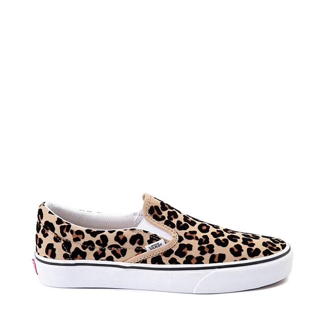 Vans Slip-On Skate Shoe - Leopard / Skulls at CoolSprings
