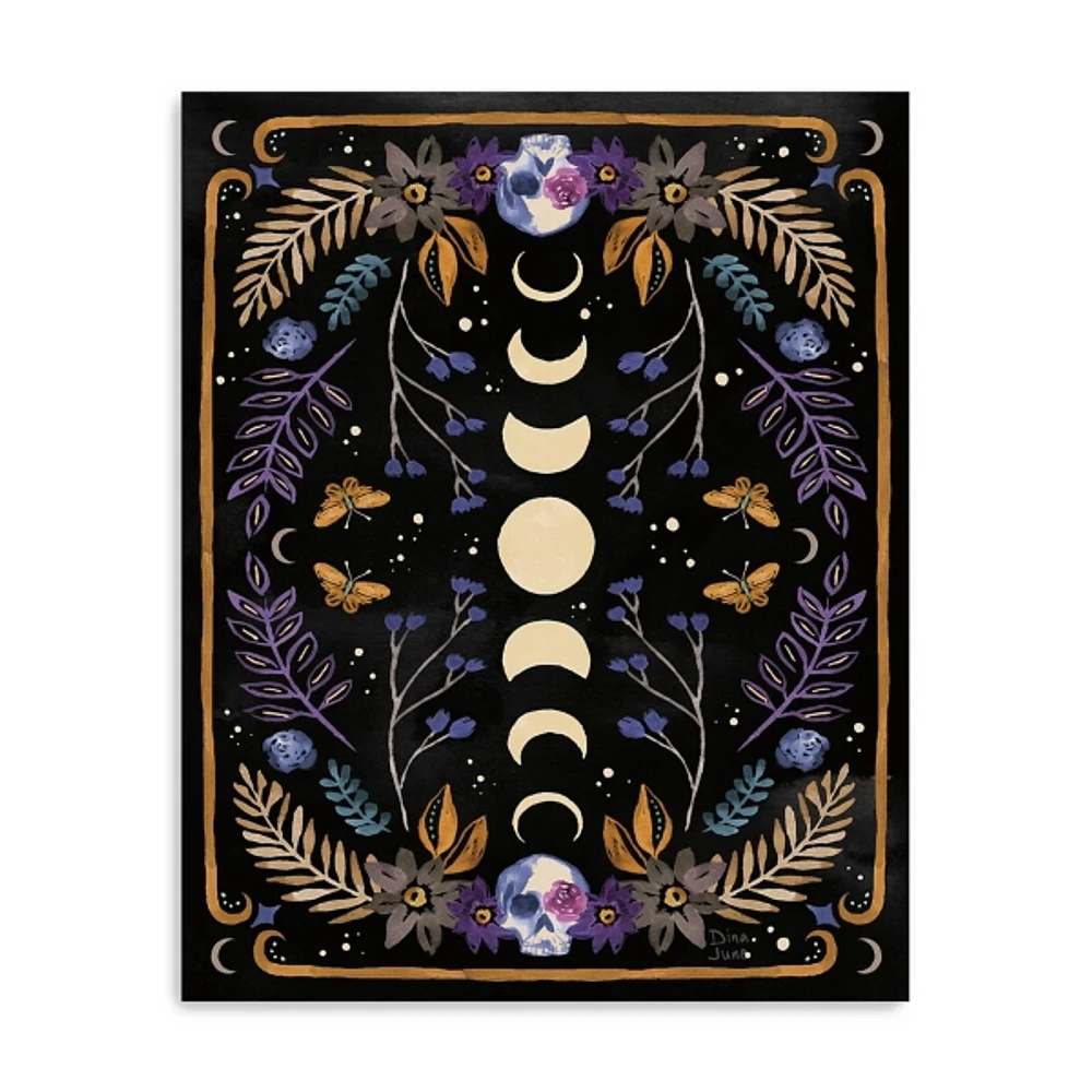 Kirklands Mystical Moon Phases Canvas Art Print at Hamilton