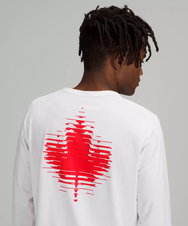トップス theredthread S symbol bicolor tops THEREDTHREAD / ザレッドスレッド】S symbol bicolor tops