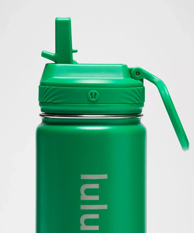 Lululemon athletica Back to Life Sport Bottle 18oz Straw Lid
