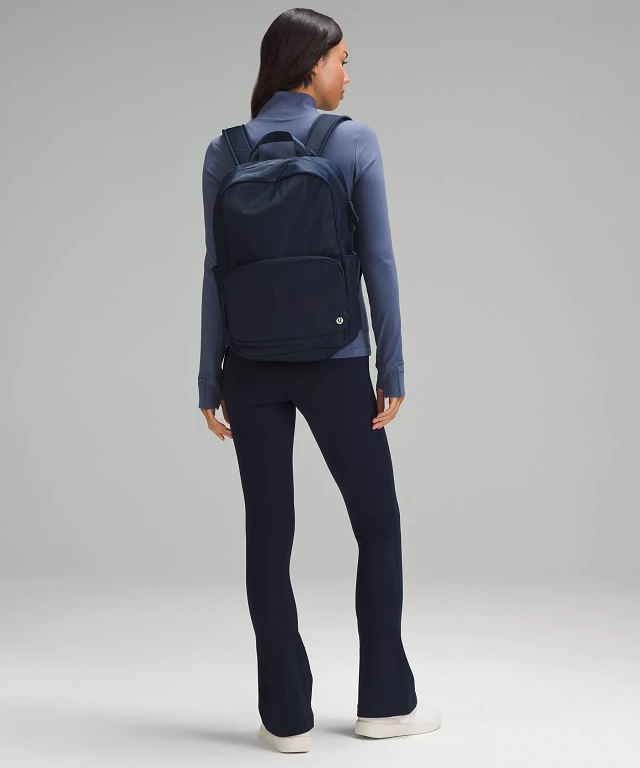 LululemonインチDrawstring バックパック Lululemon Drawstring Bucket Backpack 10L - Black (First