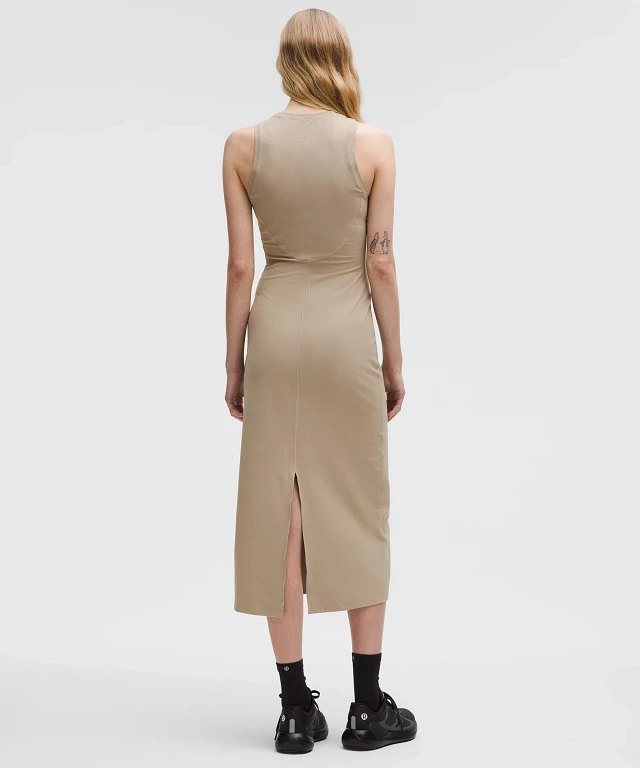 Lululemon athletica Nulu Twist-Front Midi Dress | Women's