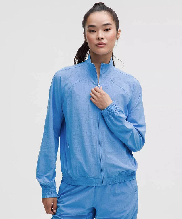 Lululemon athletica Adapted State Perforated Track Jacket