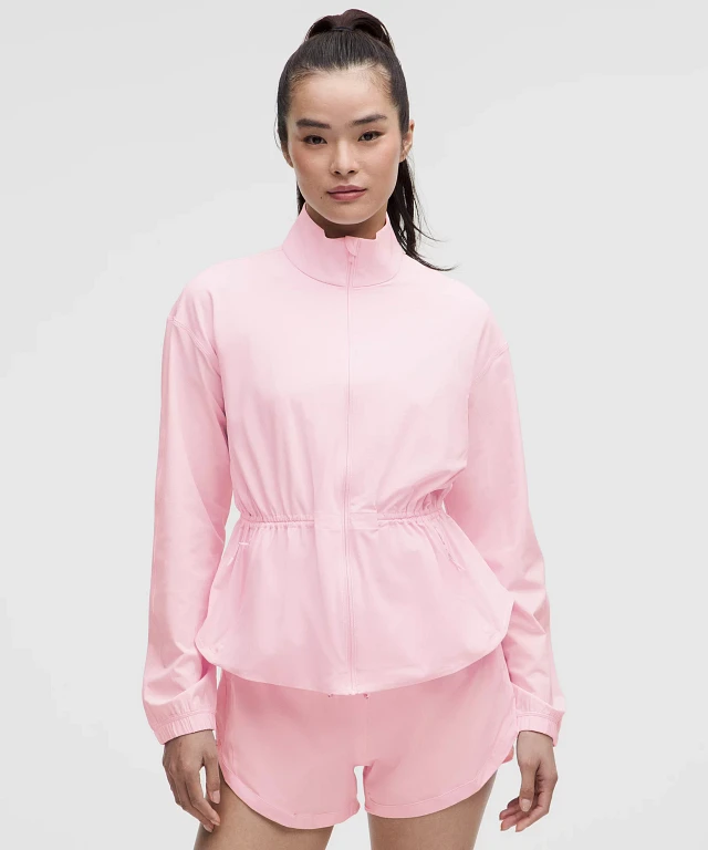 Lululemon athletica UV-Protective Cinch-Waist Running Jacket