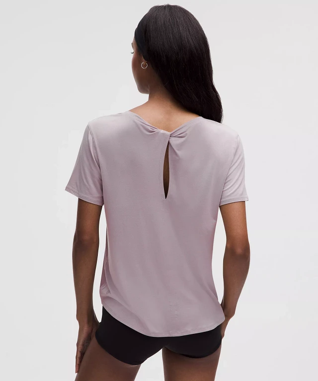 Lululemon athletica Cotton Shoulder-Twist T-Shirt | Women's