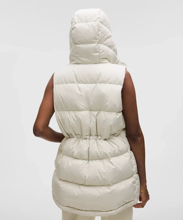 lululemon Wunder Puff ミディアム丈ベストUS2(JPXS) Lululemon athletica Wunder Puff 600-Down-Fill Mid-Length