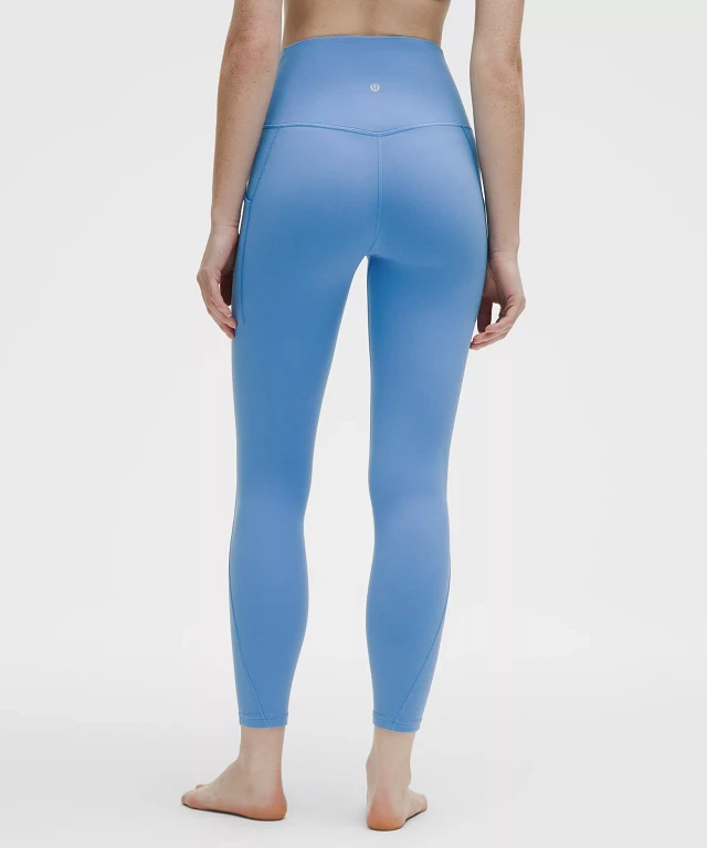 ゆず ♪新品　lululemon Align25 レギンス　ダークグレー ルルレモン Align™ ハイライズパンツ 25インチ | レギンス