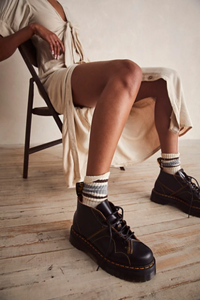 Dr. Martens Church Quad Shoe Boots | Pacific City