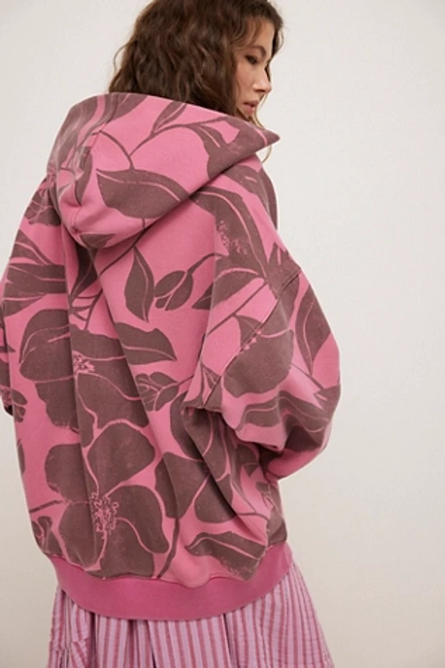 フリーピープル Free People Printed Its A Vibe Hoodie レディース パーカー スウェット Desert Rose Free People Printed Its A Vibe Hoodie Desert Rose Combo MD
